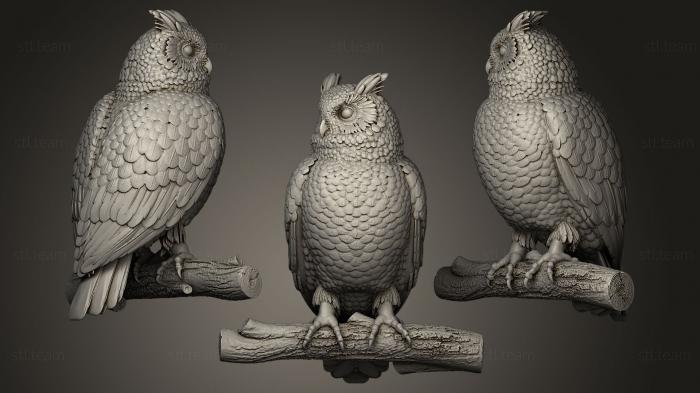 Статуэтки птицы owl on a perch